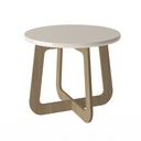 JASMIN COFFEE TABLE - OFF WHITE / OAK