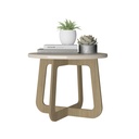 JASMIN COFFEE TABLE - OFF WHITE / OAK