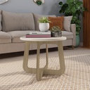 JASMIN COFFEE TABLE - OFF WHITE / OAK