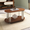 MUNDI COFFEE TABLE - CEDAR / OFF WHITE