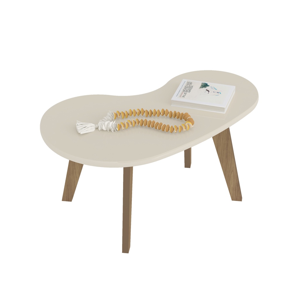 ORGANIC COFFEE TABLE - OFF WHITE