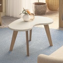 ORGANIC COFFEE TABLE - OFF WHITE