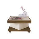 SAARA COFFEE TABLE - PINE / OFF WHITE