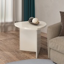 DELTA SIDE TABLE - OFF WHITE