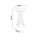 KIN END TABLE - BLACK