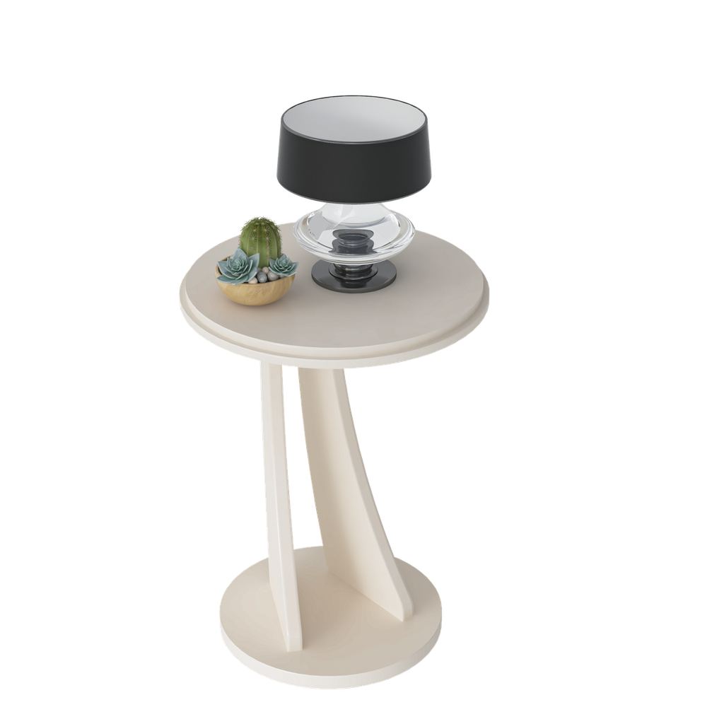 TUTTI END TABLE - OFF WHITE