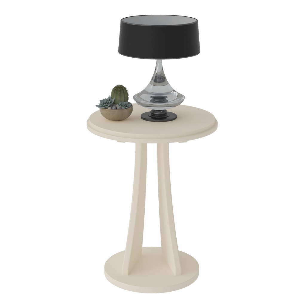 TUTTI END TABLE - OFF WHITE