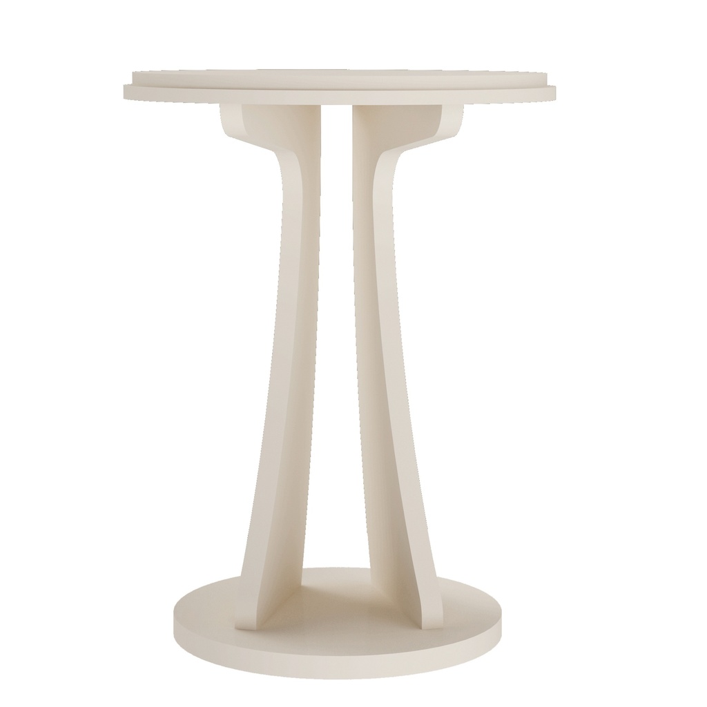 TUTTI END TABLE - OFF WHITE