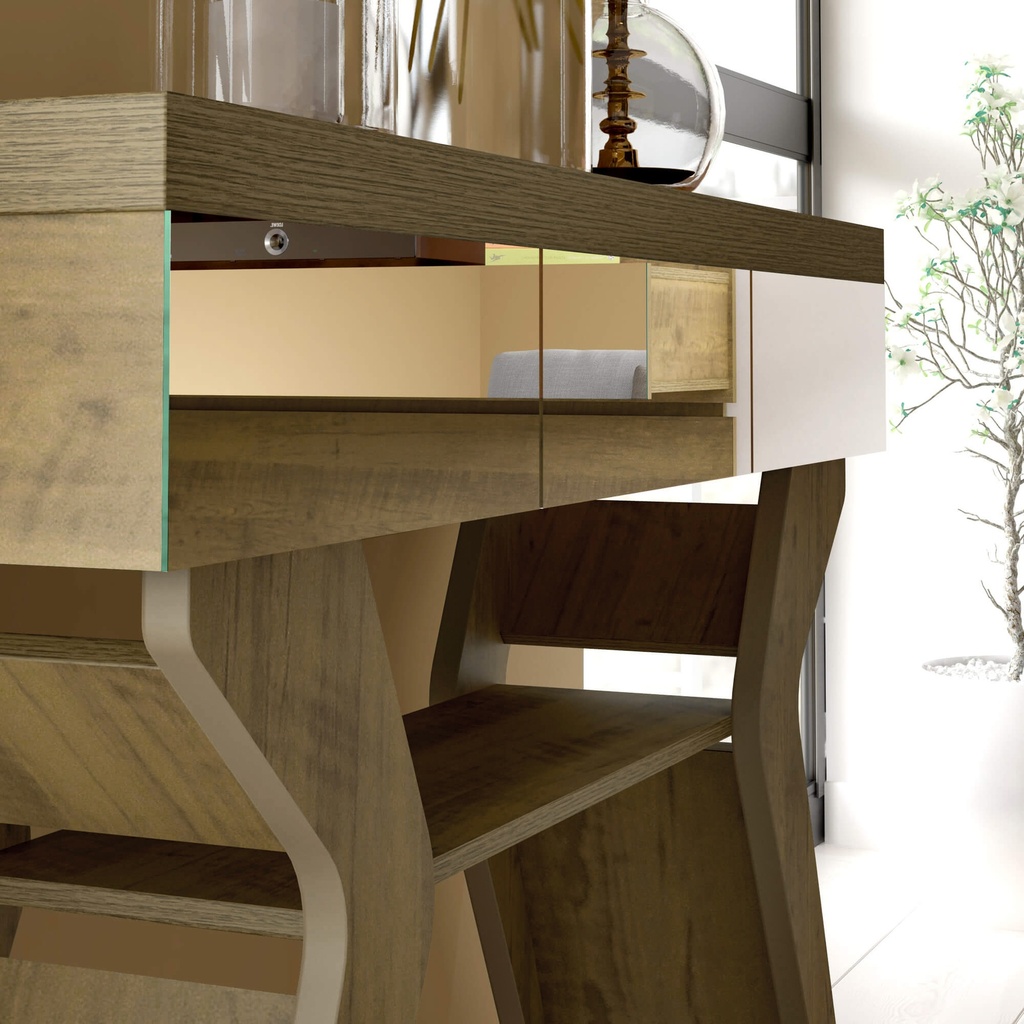 HOUSTON CONSOLE TABLE - PINE