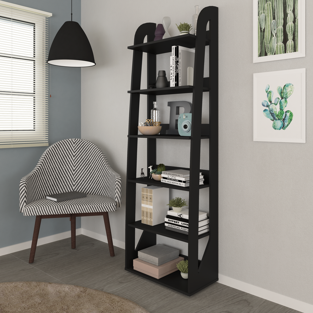 FLORIPA BOOKCASE - BLACK