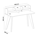 SOFIA DESK - OFF WHITE / CEDAR