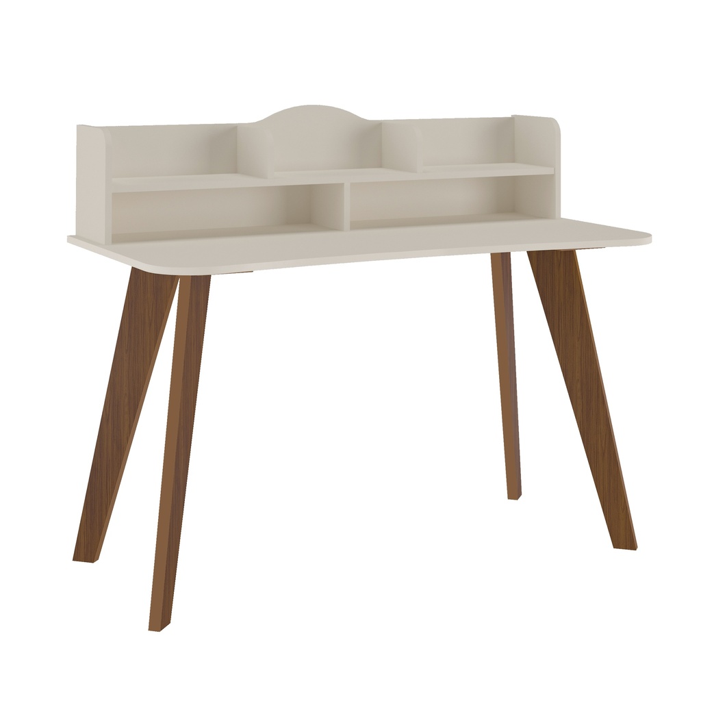 SOFIA DESK - OFF WHITE / CEDAR