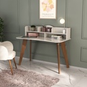 SOFIA DESK - OFF WHITE / CEDAR