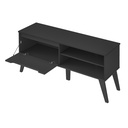 LOTUS II TV STAND - BLACK
