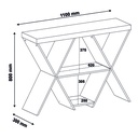 ESTRELA CONSOLE TABLE - OAK