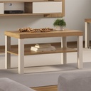 UP COFFEE TABLE - OAK / OFF WHITE