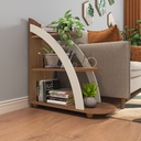 ANDES END TABLE - CEDAR / OFF WHITE