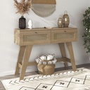 TRAMA CONSOLE TABLE - OAK