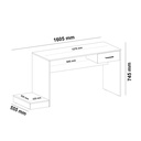 GAMER DESK - BLACK / RED