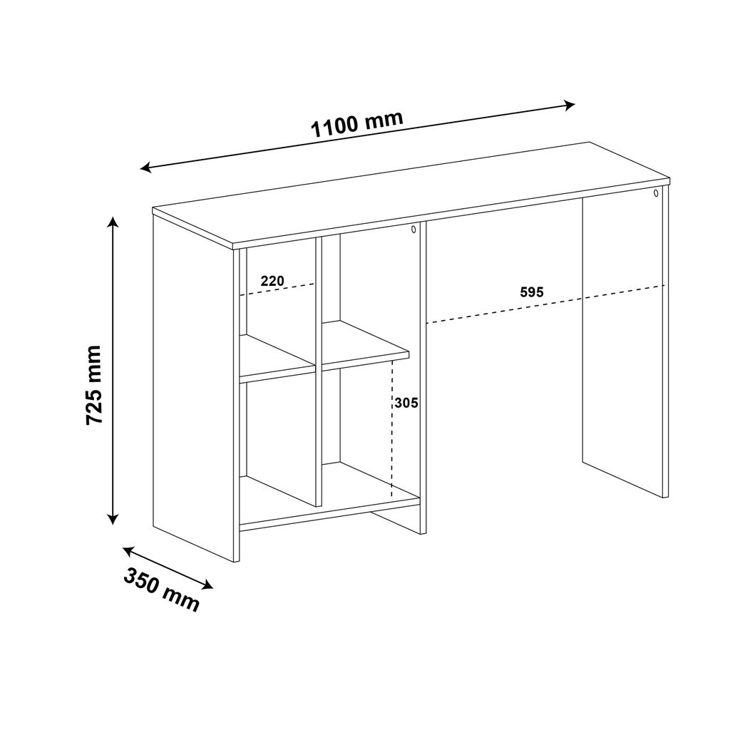 MATRIX DESK - WHITE