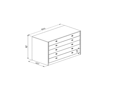 DRESSER AMORE