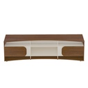 ELEGANCE TV STAND - CEDAR/ OFF WHITE
