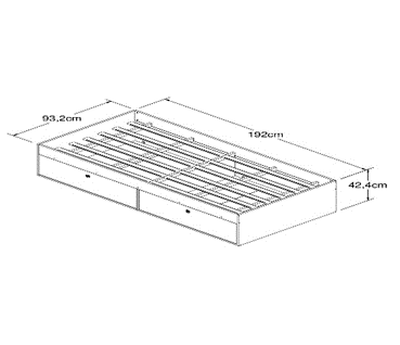 SINGLE BED TOKIO
