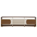 ELEGANCE TV STAND - CEDAR/ OFF WHITE