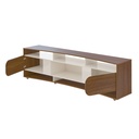 ELEGANCE TV STAND - CEDAR/ OFF WHITE
