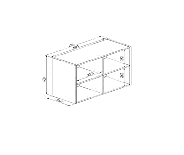 MULTIPURPOSE WARDROBE FUNCIONALE SQUARE