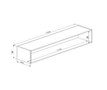 MULTIPURPOSE WARDROBE FUNCIONALE WIDE SLIM