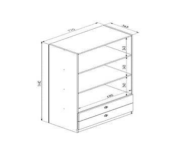 MULTIPURPOSE WARDROBE FUNCIONALE