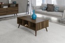 COFFEE TABLE OSASCO MDP NEW WALNUT FF