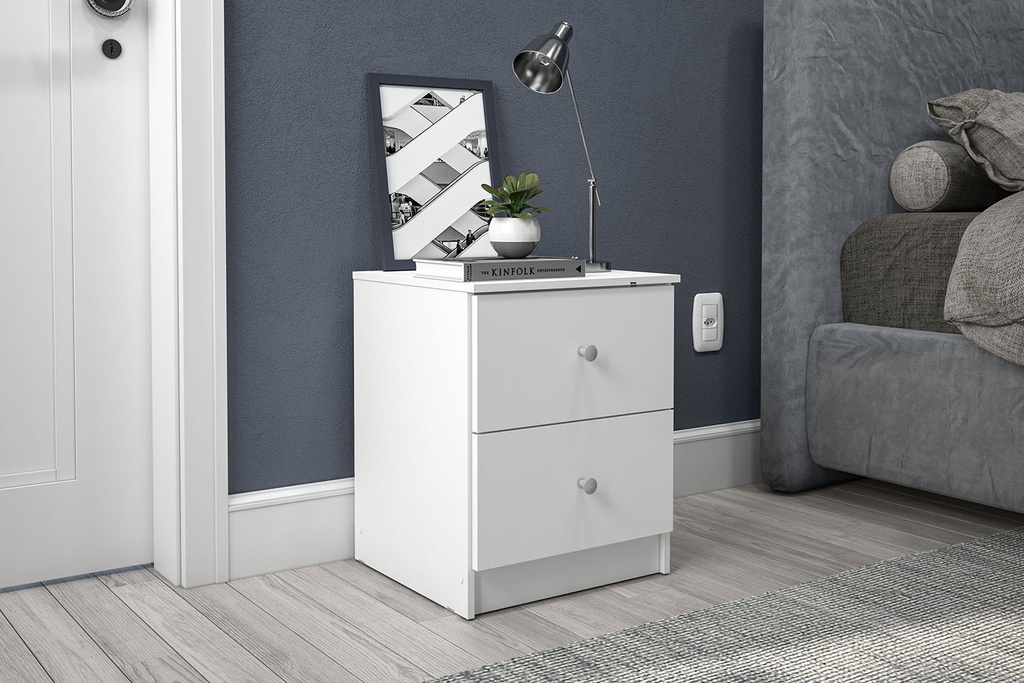 GANDU NIGHT STAND 2 DRAWERS