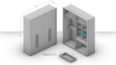 SEVILHA WARDROBE 4 DOORS