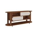 MUNDI TV STAND - CEDAR/ OFF WHITE