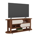 MUNDI TV STAND - CEDAR/ OFF WHITE