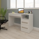 OFFICE DESK 3 DRAWERS WHITE