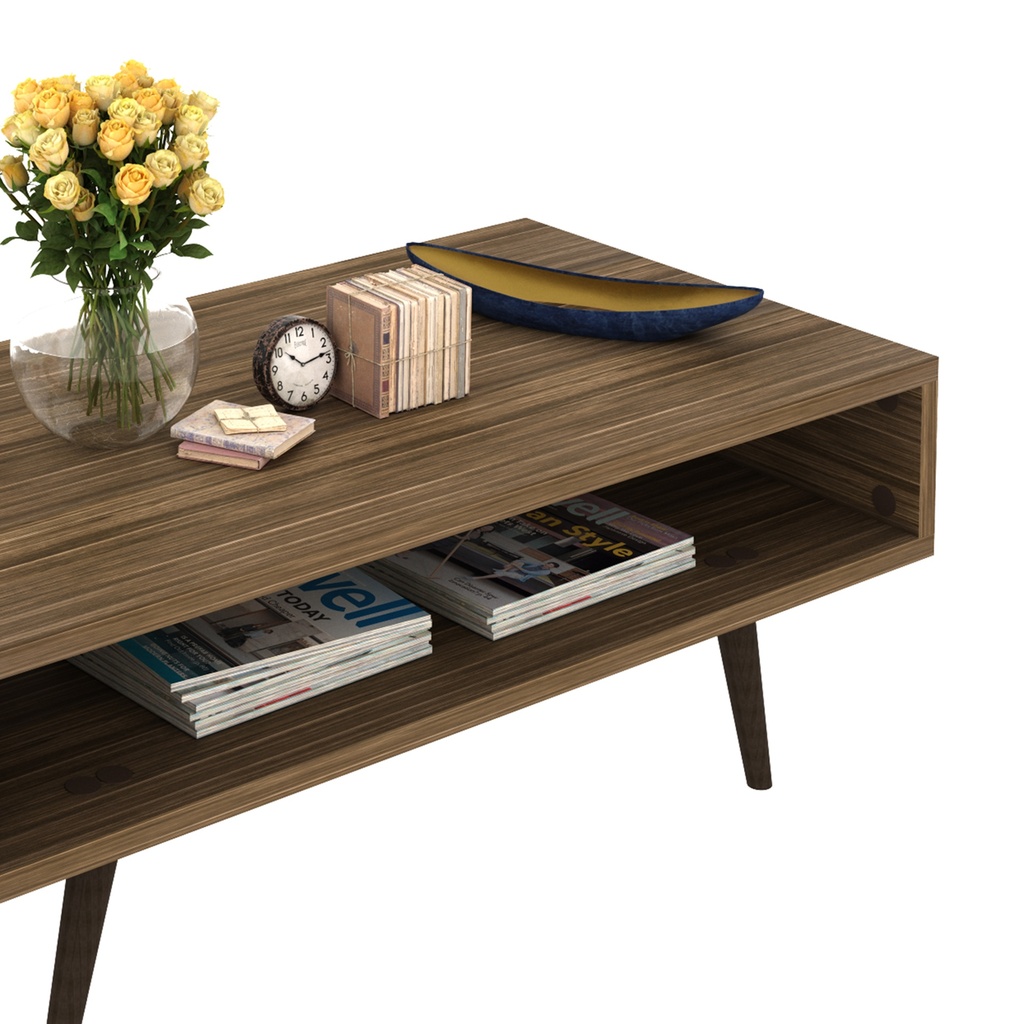 COFFEE TABLE 25 MM WALNUT
