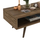 COFFEE TABLE 25 MM WALNUT