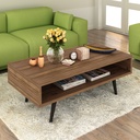 COFFEE TABLE 25 MM WALNUT