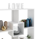 WALL BOOKCASE WHITE