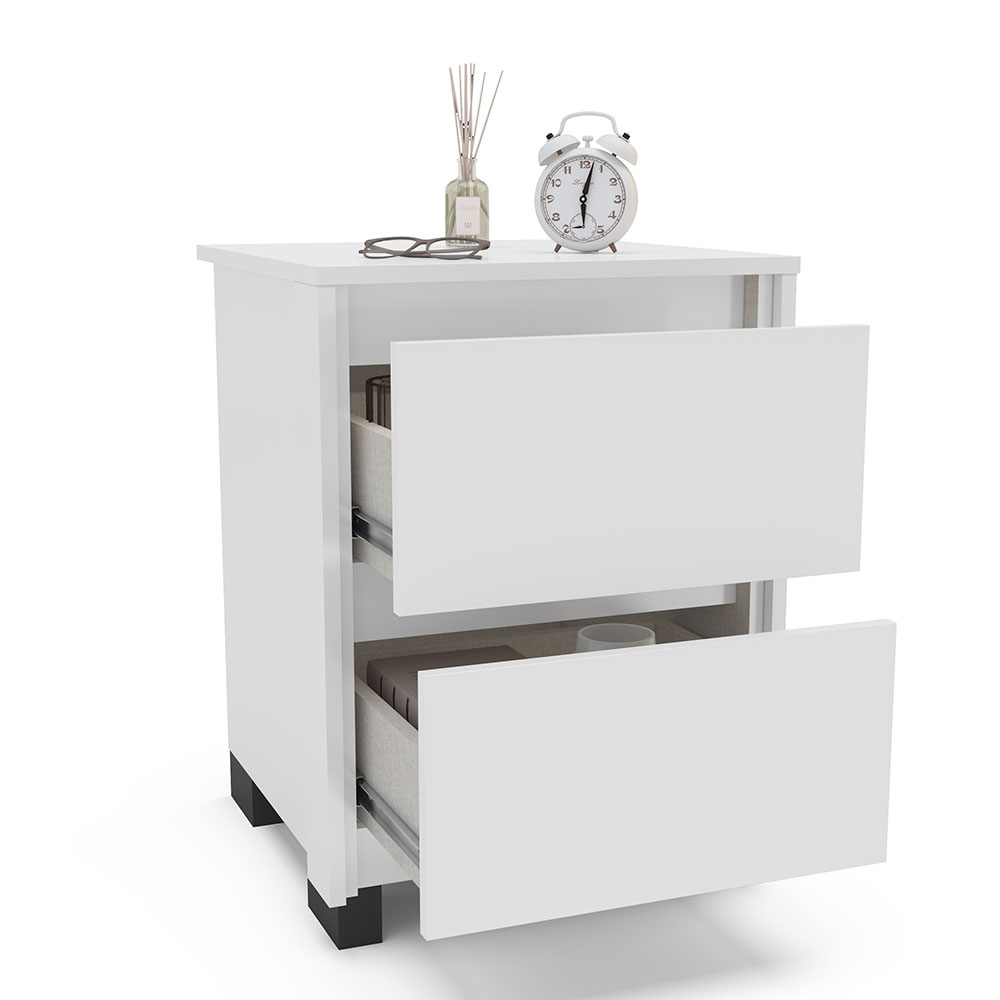 COIMBRA NIGHT STAND 2 DRAWERS