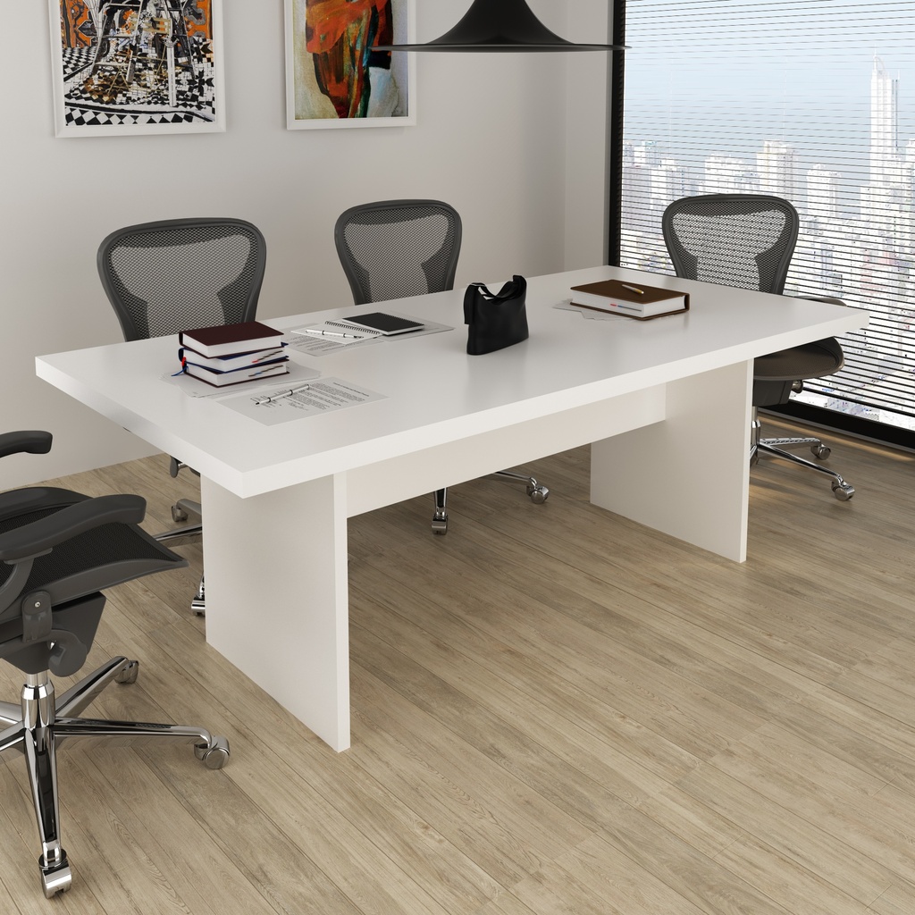 OFFICE TABLE WHITE/WHITE