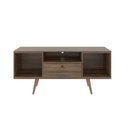 TV RACK 55" WALNUT