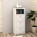 STORAGE DRAWER CABINET WHITE