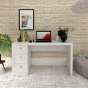 REVERSIBLE OFFICE DESK WHITE