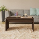 CRIS COFFEE TABLE - WALNUT