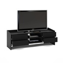 Rack Fenda - FI - frente 45º - aberto - Preto