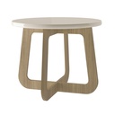 JASMIN COFFEE TABLE - OFF WHITE / OAK